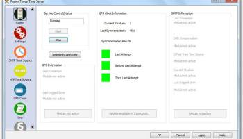 PresenTense Time Server screenshot