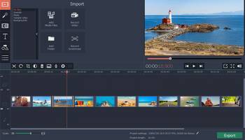 Movavi Slideshow Maker screenshot