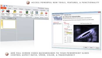 123PPT Video Backgrounds Studio screenshot