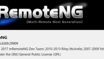 mRemoteNG screenshot