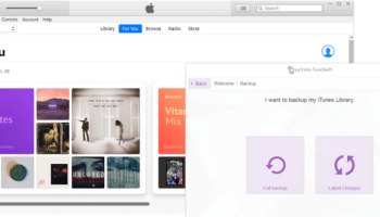 CopyTrans TuneSwift screenshot