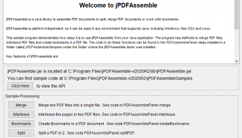 jPDFAssemble screenshot