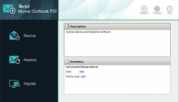Yodot Move Outlook PST Software screenshot