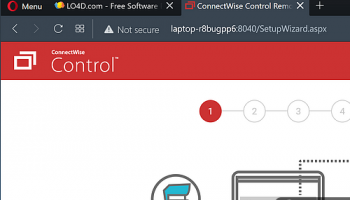ScreenConnect (formerly ConnectWise Control) screenshot