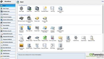 OSForensics screenshot