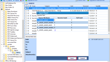Batch Convert Outlook MSG to PDF screenshot