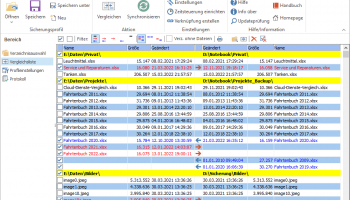 Synchronizer screenshot