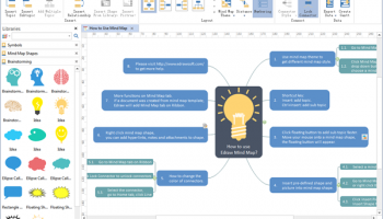 Edraw Mind Map screenshot