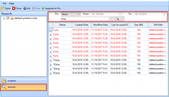 Freeware VHD Viewer screenshot
