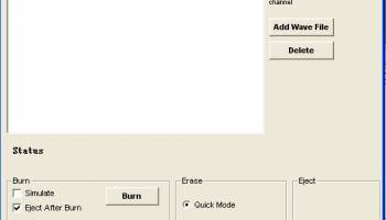 VISCOM Audio CD Burner ActiveX Ocx SDK screenshot