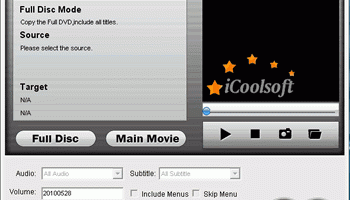 iCoolsoft DVD Copy screenshot