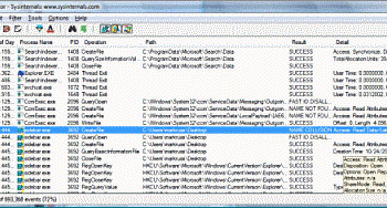 Process Monitor screenshot