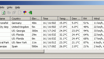 MetarWeather screenshot