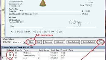 ezCheckPersonal Check Printing Software screenshot