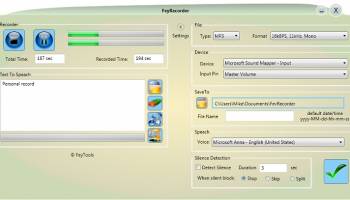 FeyRecorder screenshot