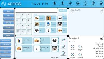 4EPOS POS screenshot