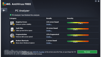 AVG Anti-Virus 2016 screenshot