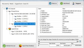 Files Restore screenshot