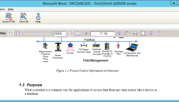 Print2HTML5 screenshot