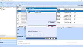 Export MBOX to PDF screenshot