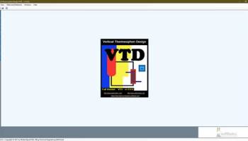 Vertical Thermosiphon Design screenshot