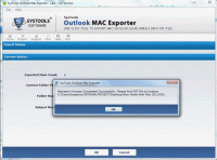 Outlook Mac Exporter Software screenshot