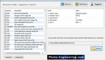 USB Data Recovery Software screenshot