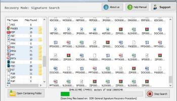 USB Drive Data Restore Software screenshot
