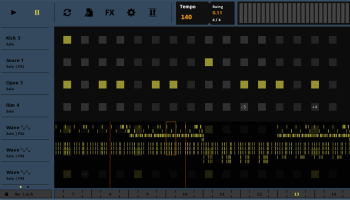 Sequencer for Windows 8 screenshot
