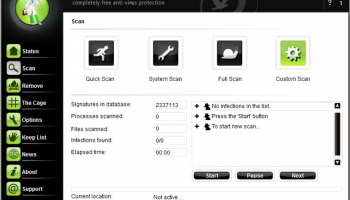 AMITI Antivirus screenshot