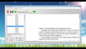 PDF Page Lock screenshot