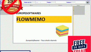 EuropeSoftwares FlowMemo screenshot