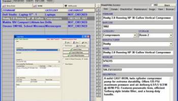 Equipment/Tool Organizer Pro screenshot