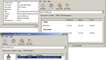 SoftPerfect Mobile Broadband Toolkit screenshot