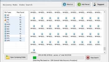 Memory Card Data Recovery Tool screenshot
