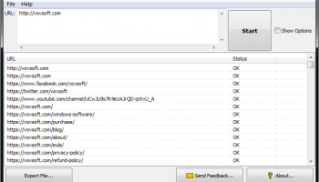 Broken Link Detector screenshot