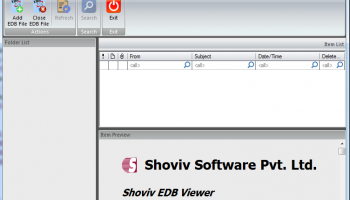 Free EDB Viewer screenshot