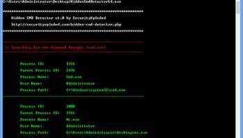 Hidden Cmd Detector screenshot