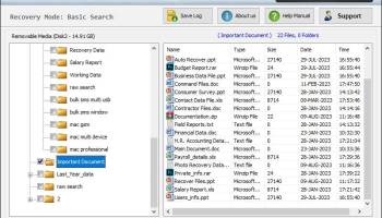 NTFS Partition File Recovery Tool screenshot