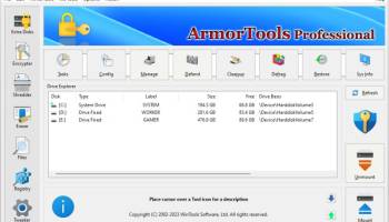 ArmorTools Professional x64 screenshot