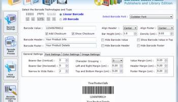 Barcode for Library System screenshot
