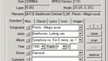 MP3Ext screenshot