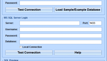 Firebird Tables To MS SQL Server Converter Software screenshot