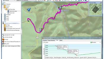 Garmin BaseCamp screenshot