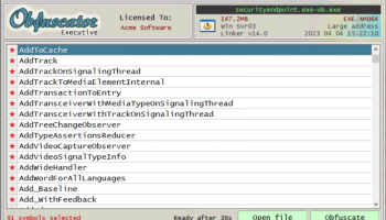 Obfuscator Executive screenshot