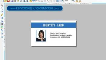 Printable ID Cards Maker screenshot