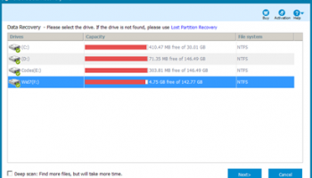 GiliSoft Data Recovery screenshot