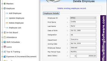 Employee Scheduler screenshot
