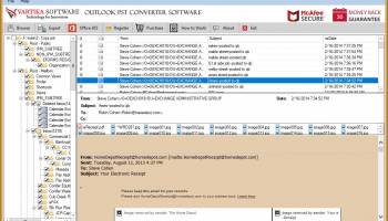 Vartika Outlook PST Converter Software screenshot