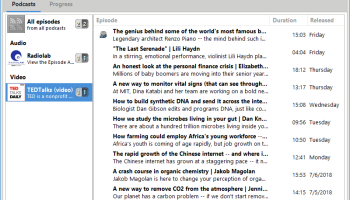 gPodder Portable screenshot
